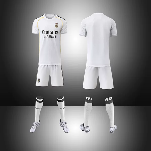 Wholesale Club National Team Ac Paris Barcelona Emperor Horse Jingmancheng Adult Children's Clothing Retro Football Uniform Shorts