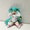 Kneeling cat ear Hatsune (bag) [about 12cm high]