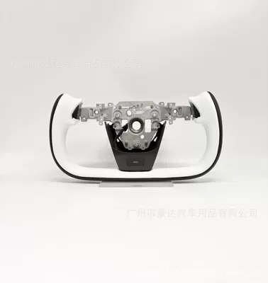 Model Y modification and | Steering wheel - black-and-white-combination-with-heating-customization-available