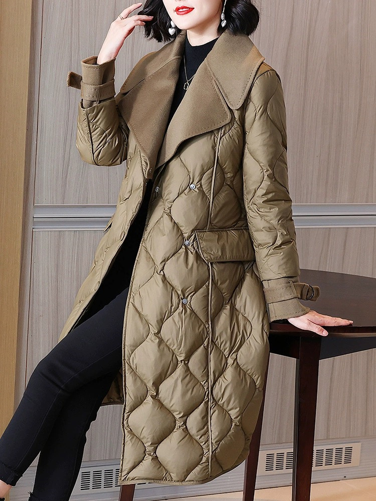 意大利品牌折扣女装凯素莉娜鹅绒服轻奢高奢冬季外套多种款式批发