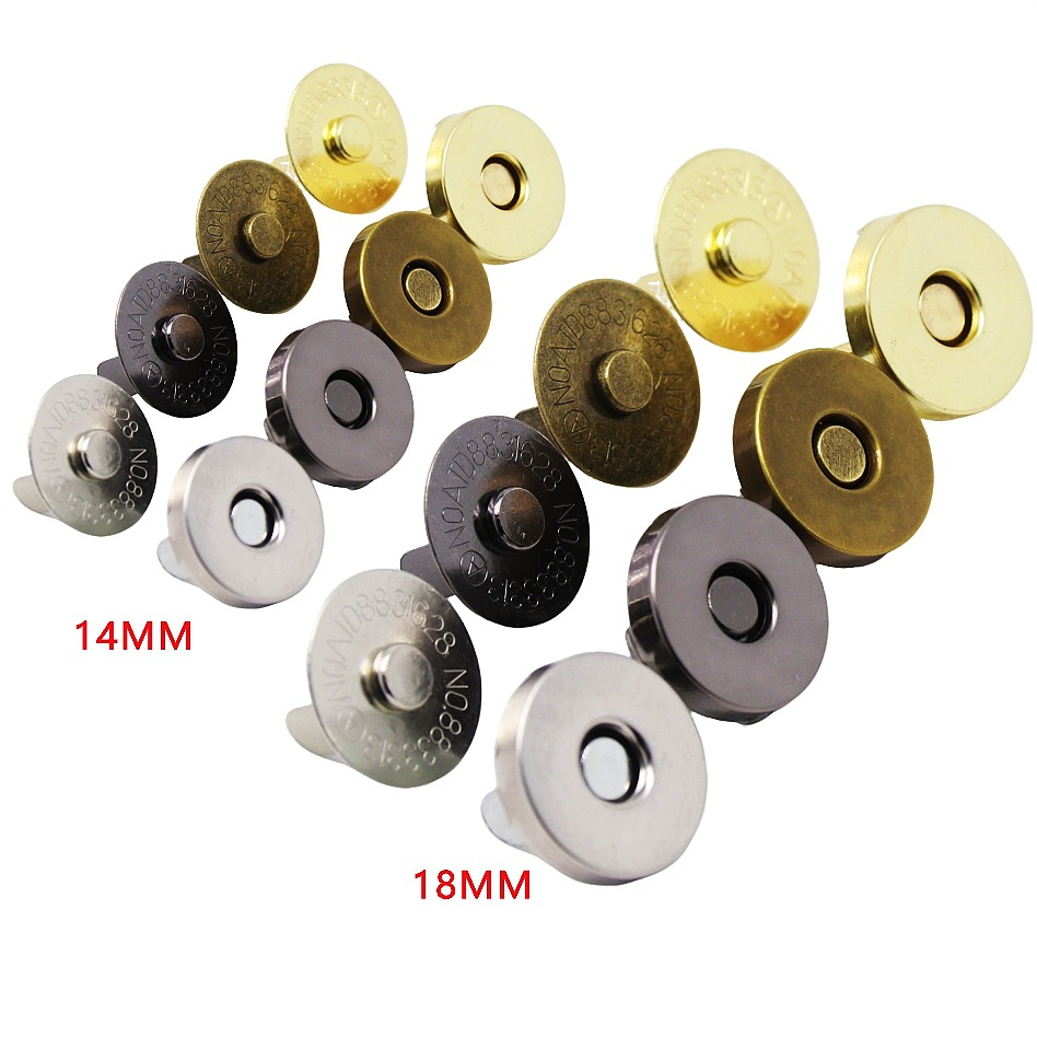 磁吸扣磁铁扣强力免缝吸铁石钱包配件吸扣金属钮扣大衣暗扣扣子