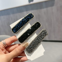 Elegant and versatile water diamond side clips for Korean-style bangs, with sparkling edges and scattered hair clips