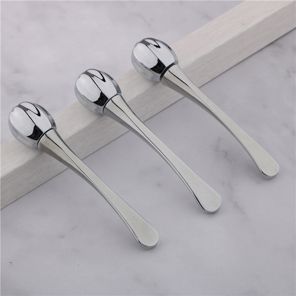 新品单球南瓜球圆球形面霜护肤按摩金属眼霜棒化妆多色跨境现货