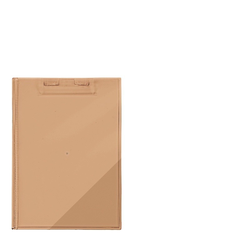 Carpeta transparente de acrílico coreano transfronterizo A4 clip de placa férula multifuncional almohadilla de escritura para estudiantes clip de papel de prueba
