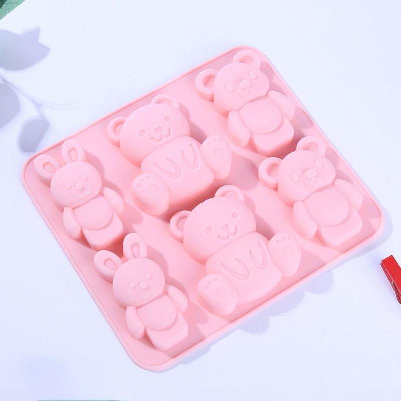 Силиконовая форма компактная для DIY, акриловые кубики льда, забавные фигурки