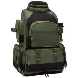 Factory Direct Fishing Gear Boxed Backpack Large Capacity Storage Waterproof Fishing Bag Camping Hiking Travel Storage Backpack