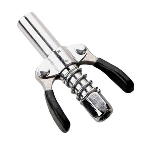 Double-handle locking clamp type high-pressure grease nozzle electric pneumatic butter gun nozzle butter machine flat mouth flat head grease nozzle