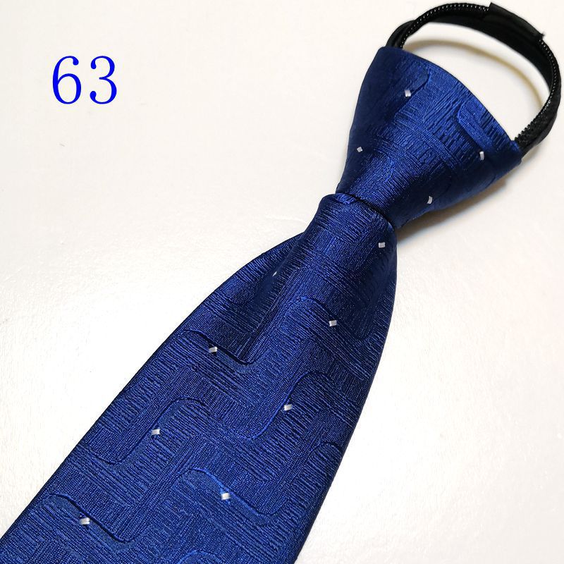 男士拉链新郎结婚红色8cm正装商务黑色免打结懒人易拉得蓝色_