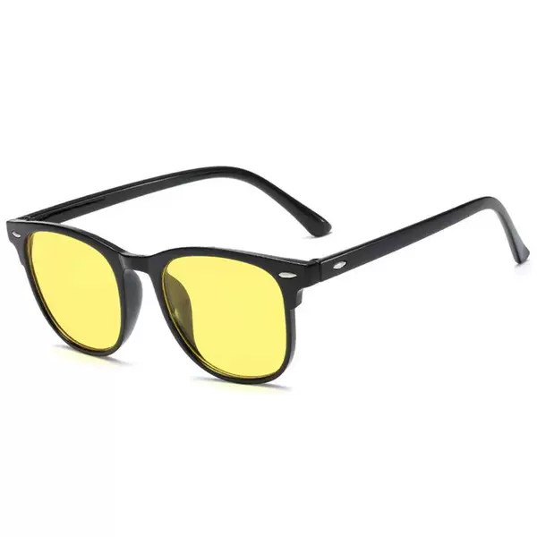 Glossy black, black and yellow