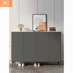 Home Entry Luxury Shoe Cabinet Door Entry Fashion Minimalist New Home Door Shoe Cabinet Home French Cream Style Shoe Cabinet