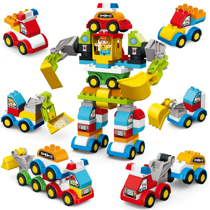 Переводчик Lego, variable toy car, constructor, robot, smart toy, children's clothes, early education