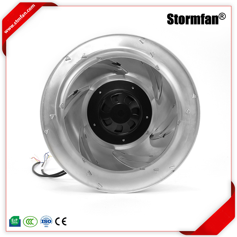 厂家供应  EC无刷离心风机  后倾式铝合金新风空调风机散热通风扇