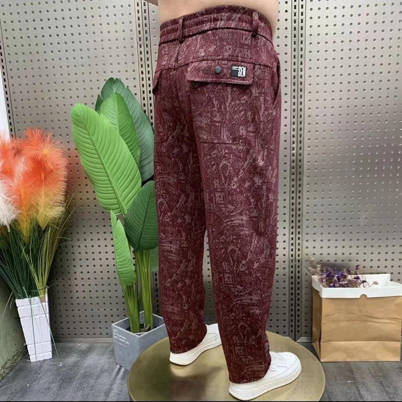 秋季新款高品质休闲裤男士舒适时尚爆款宽松潮流百搭简约个性小众|undefined