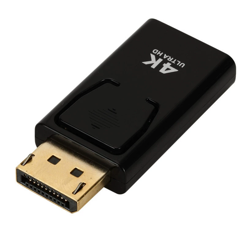 DP в HDMI Видео-конвертер DisplayPort (мужской) в HDMI для компьютера/телевизора/монитора 4K