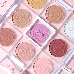 ROTO single color blush rouge nude natural matte blue blush purple single color brightening whitening blush