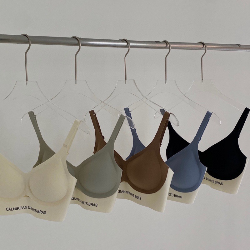 Nuevo 0098 soporte de elevación suave ropa interior suave soporte inalámbrico push-up Delgado molde taza sujetador mujer suave y cómoda ropa interior