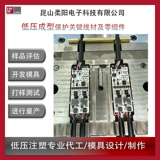 生产厂家低压注塑测试打样批量生产低压注塑汽车电子模具点胶加工