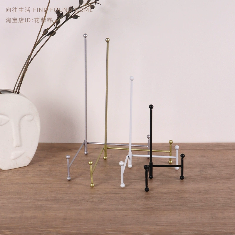 Original simplicity porcelain plate clock clock bracket trimming frame phase frame bracket plate square plate sitting shelf display rack