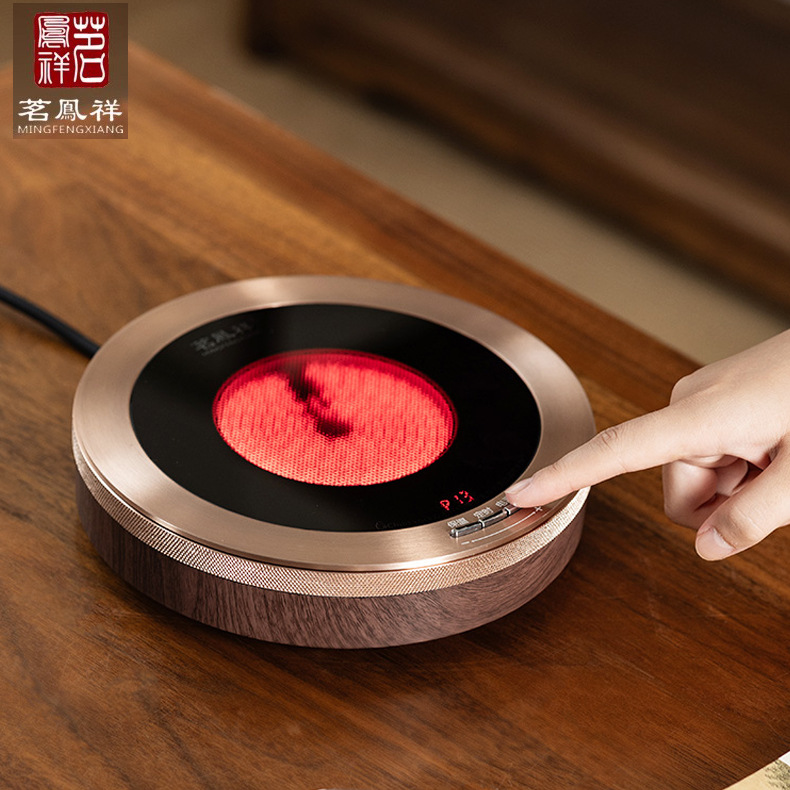 Mingfengxiang 2025 New Electric Ceramic Stove Tea Kettle Set Household Small Tea Maker Special Tea Art Set Tea Stove