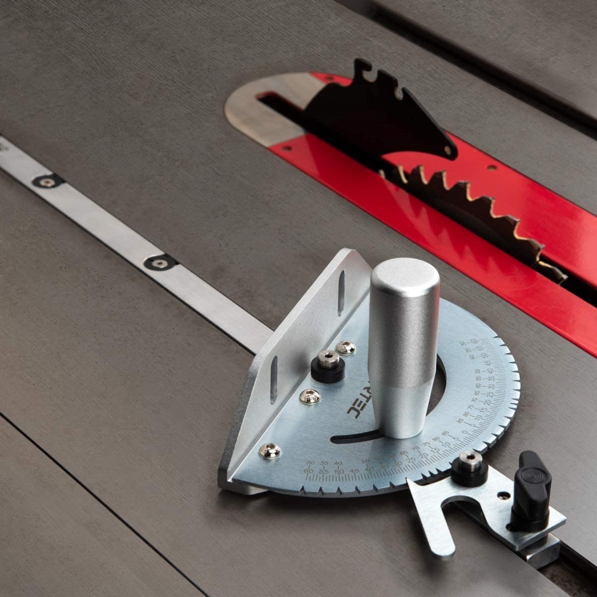 Carpintería regla de empuje ranura deslizante Mesa Sierra calibre Mitre Gauge