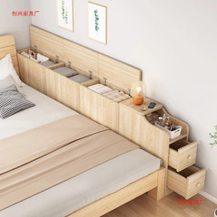 床头柜替代卧室极窄床边夹缝侧边柜创意多功能新型床尾收纳柜