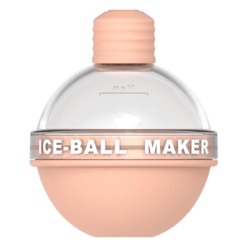 Whisky silicona ronda fabricante de moldes de hockey sobre hielo Amazon Venta caliente fabricación de hielo grande esférico congelado cubo de hielo bandeja de hielo