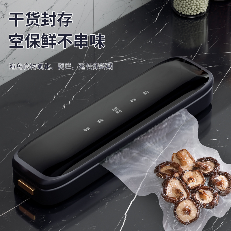 Home Sealing Machine, Kitchen Food Preservation Vacuum Automatic Plastic Packaging Machine, New Vacuum Sealing Device
