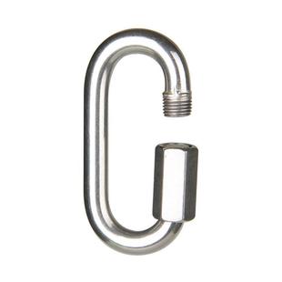 Kanle/Camna 6mm Outdoor Rock Climbing Stainless Steel Mountaineering Lock Mellon Lock Mellon Lock Main Lock Steel Lock
