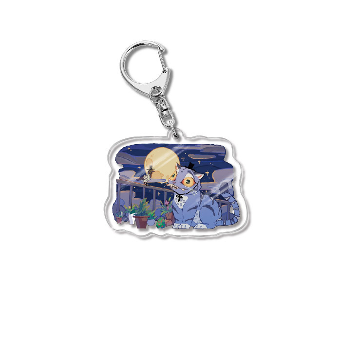 Kpop Demon Hunters Caza de Brujas Acrílico Colgante de llaveros Joyas Creativas Regalos