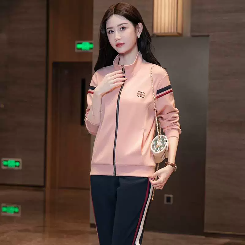 Weilo Tu весна и осень дамы с отворотом кардиган спортивный топ корейская версия повседневная мода