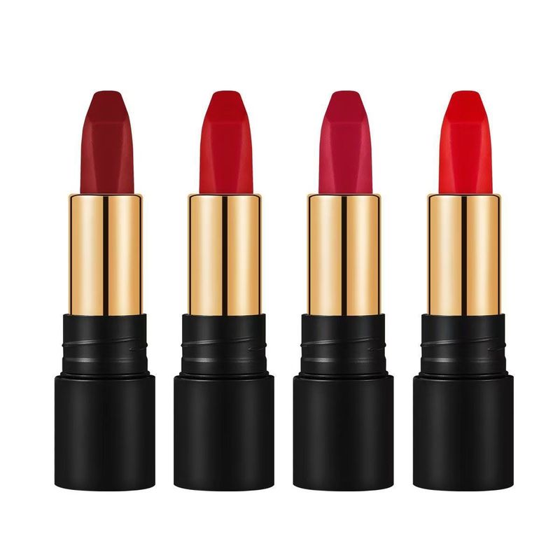 軽量ミストガーゼカラーロック口紅マジックシークレットノンスティックカップリッチゴールドシルキーミストは色褪せしにくい|undefined
