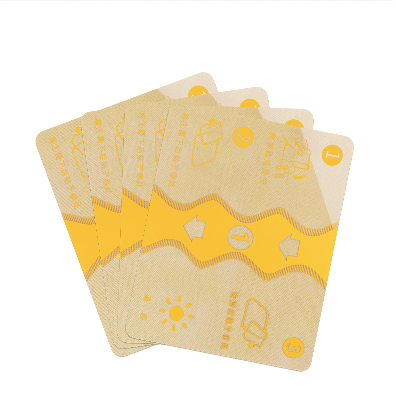 Elastic Cloth Pain Relief Patch Warm and Cool Sensation for Neck Shoulder Waist Leg Joints 10x13cm in use