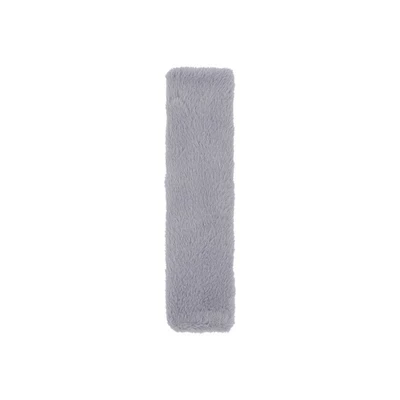 Seat cushion, seat cover – Car Seat Cushion - rabbit-fur-shoulder-pad-gray
