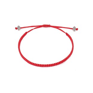 Cross-Border Adjustable Pull-Out Bracelet Jewelry Red Rope Bracelet European and American Creative Ethnic Style Red Rope Braiding Spot Wholesale