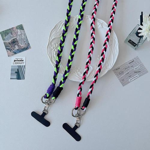 Mobile phone lanyard cross-body style can be carried on the shoulder, pendant, three-color new multi-functional sports outdoor universal adjustable