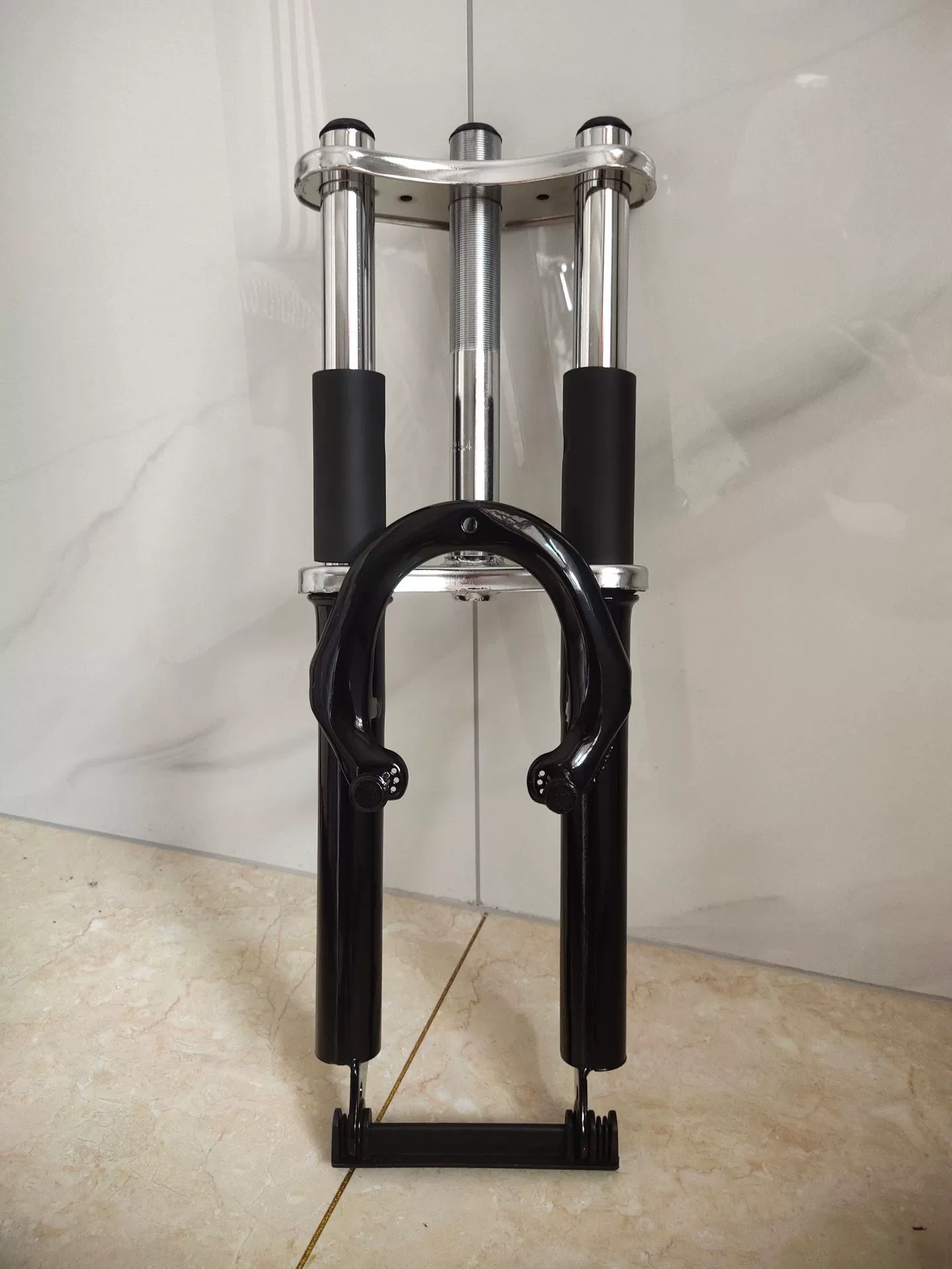 Mountain modified bike fork for students disc brake, custom-made, shock absorber