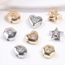 14K����ɫ��ʯ�U�����w����ɢ��diy�ֹ�������������Ʒ���