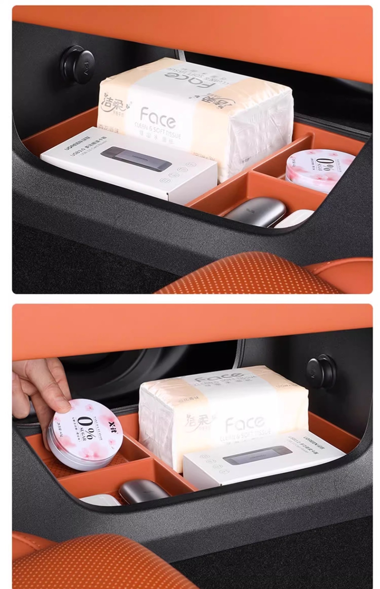 Center Console Storage Box For Li Auto L6/L7/L8/L9 Armrest Box