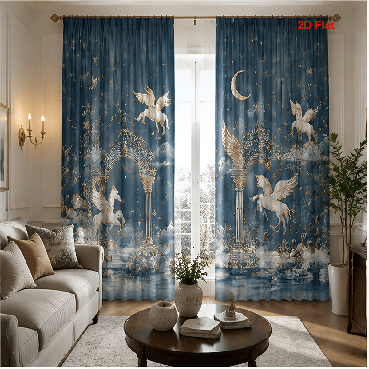 Cortina POD personalizada transfronteriza sala de estar para diseñar cortinas de impresión digital cortinas de decoración europea y americana cortina de tela gruesa image 9