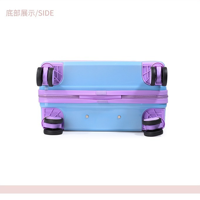 20 pulgadas Nuevo gradiente de color maleta de dibujos animados trolley caja de gran capacidad universal rueda de viaje fabricantes al por mayor