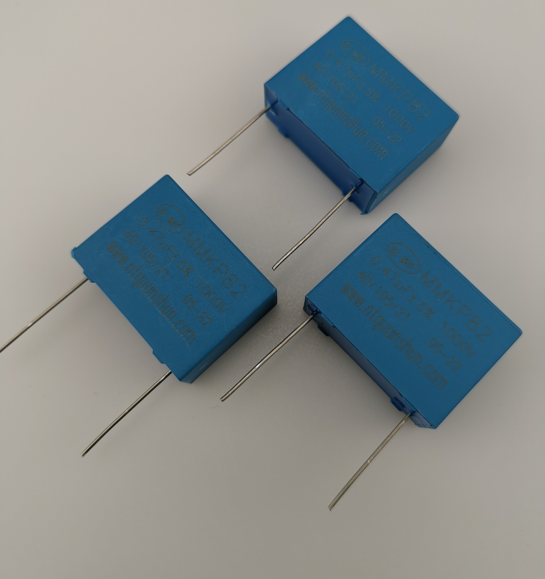 直销MMKP82 1KV474双面金属化薄膜电容器1000V0.47uF谐振滤波电容