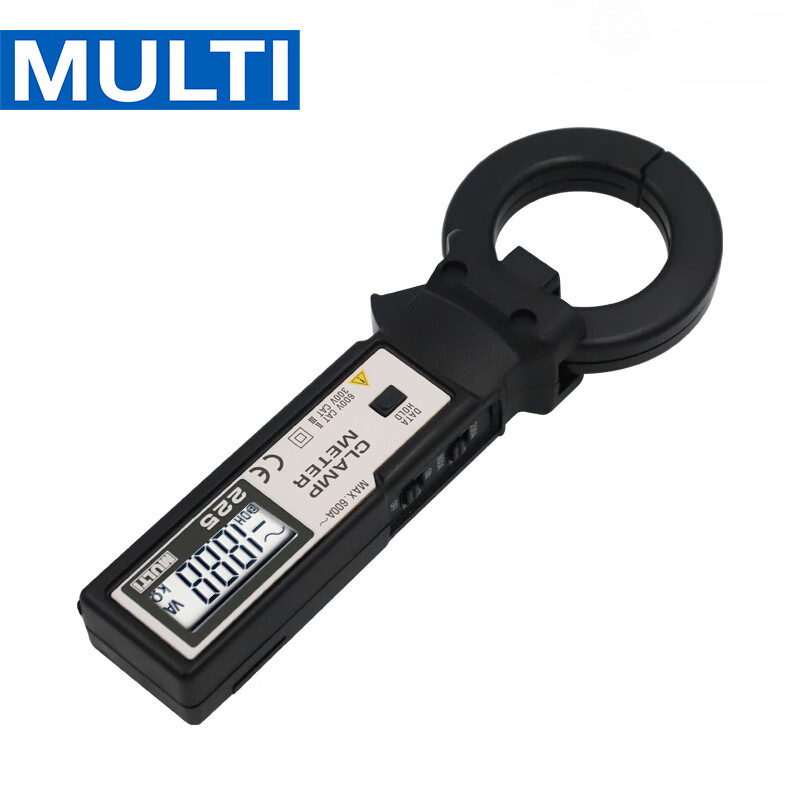 日本万用MULTI 钳形电流表 原装 M-225交流钳形表 交直流钳口表