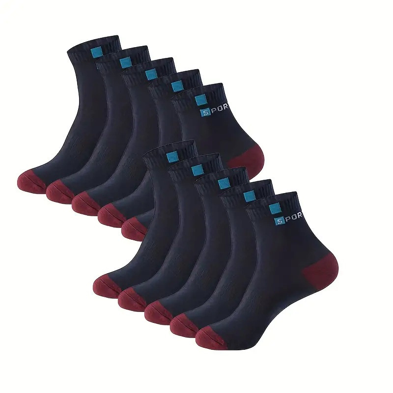 Summer Solid Color Mid-Calf Cotton Socks, Anti-Odor, Sweat-Absorbent, Breathable, Thin Non-Slip Socks, Running Sports Lettered Short Socks Summer Solid Color Mid-Calf Cotton Socks, Anti-Odor, Sweat-Absorbent, Breathable, Thin Non-Slip Socks, Running Sports Lettered Short Socks