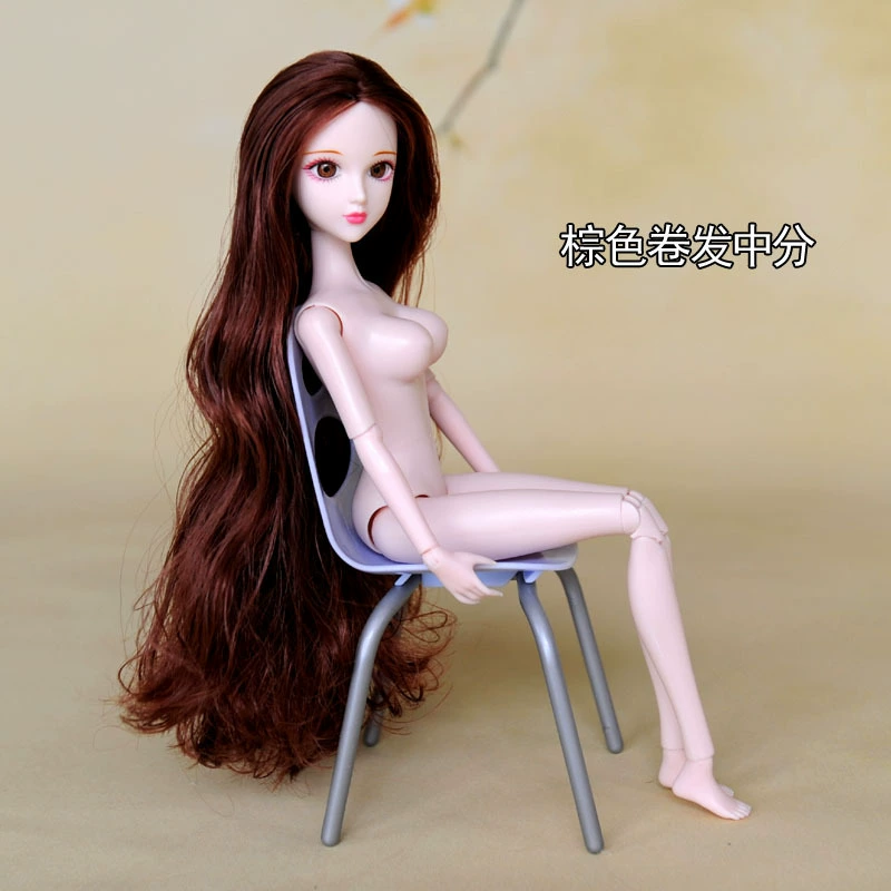 кукла 6 пунктов, head BJD, официальный макияж, 3D глаза, об head-скульптура, окружность головы 11 см