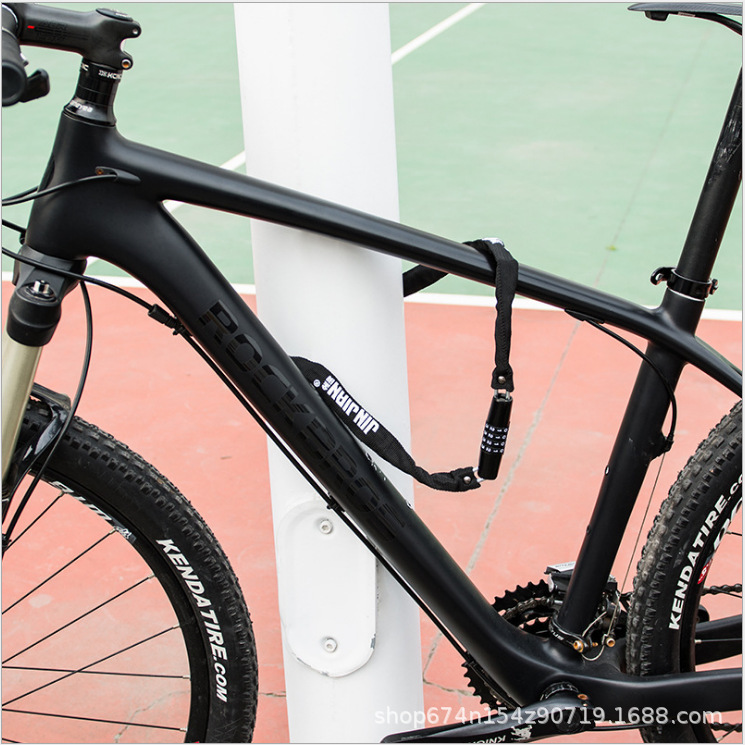 Cerradura de la cadena de bloqueo de la contraseña de bloqueo de la bicicleta cerradura de la cadena de bloqueo de la bicicleta de montaña cerradura de la bicicleta eléctrica 609