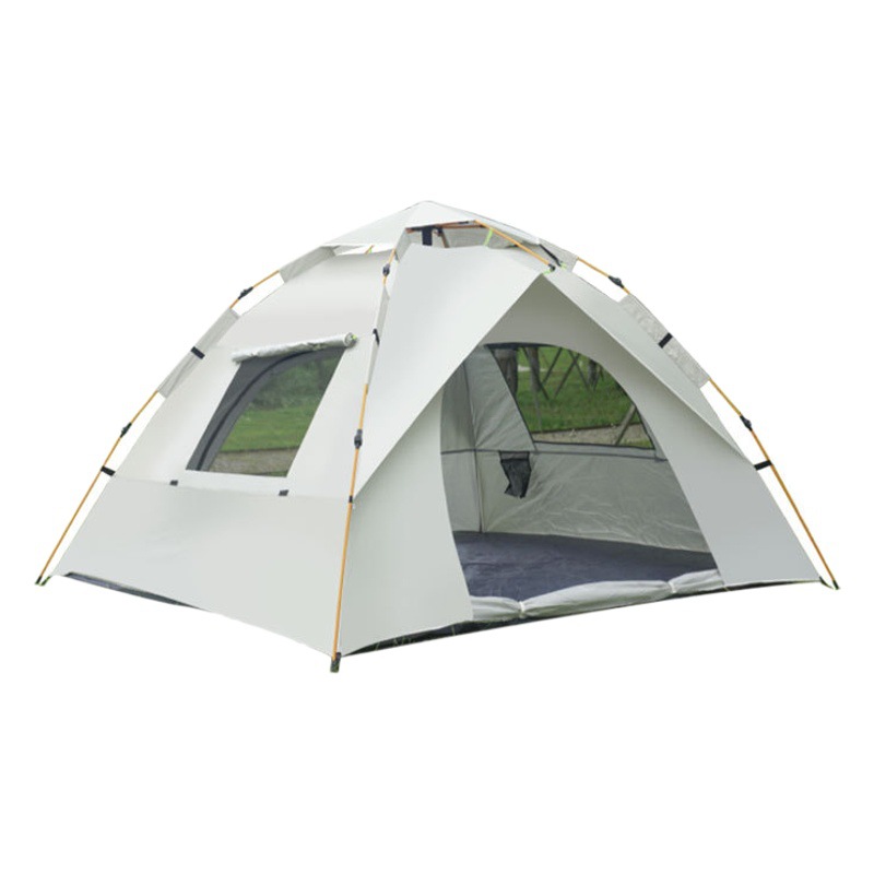 Carpa para exteriores, de apertura rápida, resistente al sol, impermeable, para camping, parque al aire libre, playa, portátil, carpa parasol de camping totalmente automática