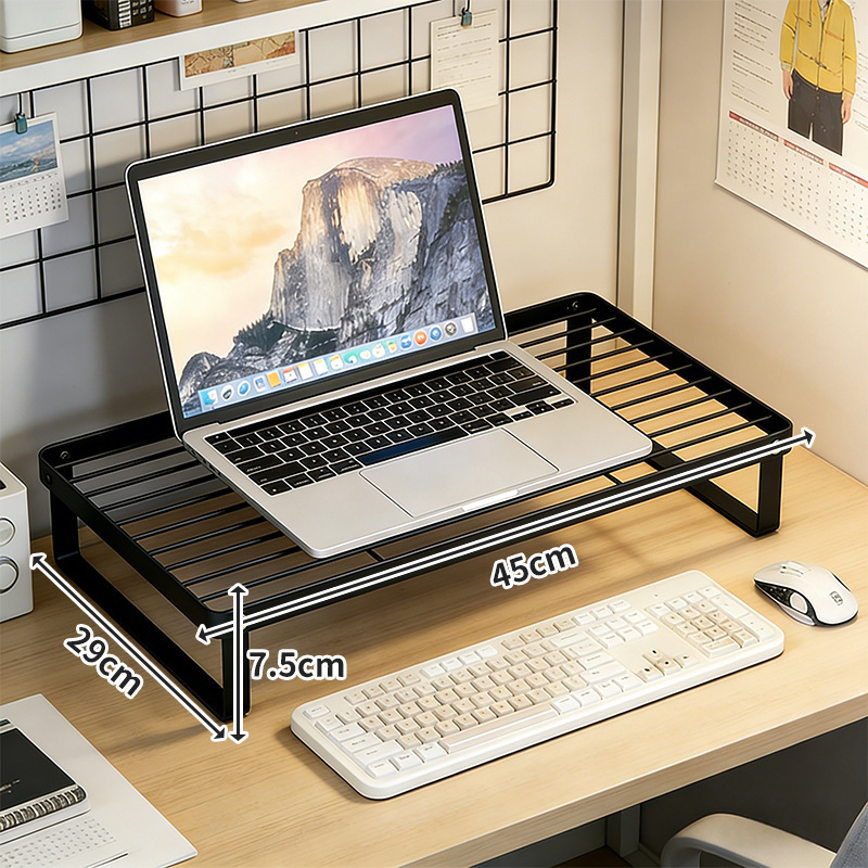 Laptop Stand Cooling Base Home Desktop Heightening Stand Office Desk Dormitory Elevated Monitor Stand