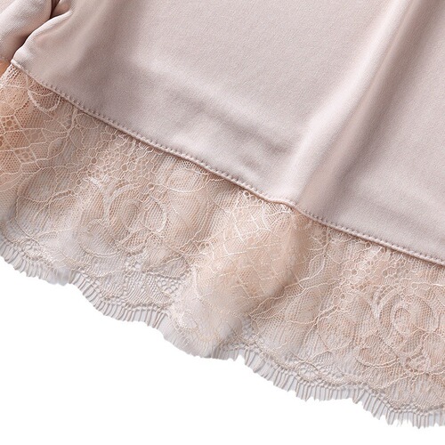 Yue Yue Anti-Flash Silk Safety Pants for Women, Lace Edge Sexy Thin Mulberry Silk Underwear Manufacturer