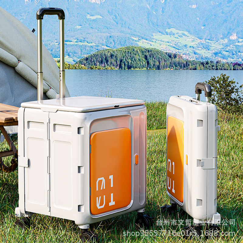 Foldable Shopping Cart for Groceries, Portable Trolley for Home Use, New Model for Carrying Goods