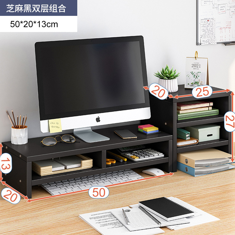 rack de elevación de computadora rack de monitor rack de elevación de base de escritorio rack de almacenamiento de escritorio rack de escritorio